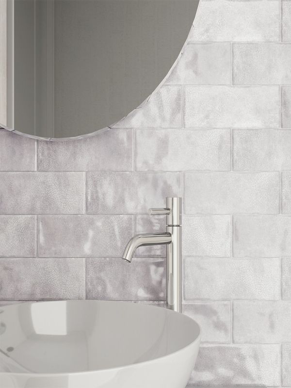 Boston Soft Grey Crackle - 65x200mm
