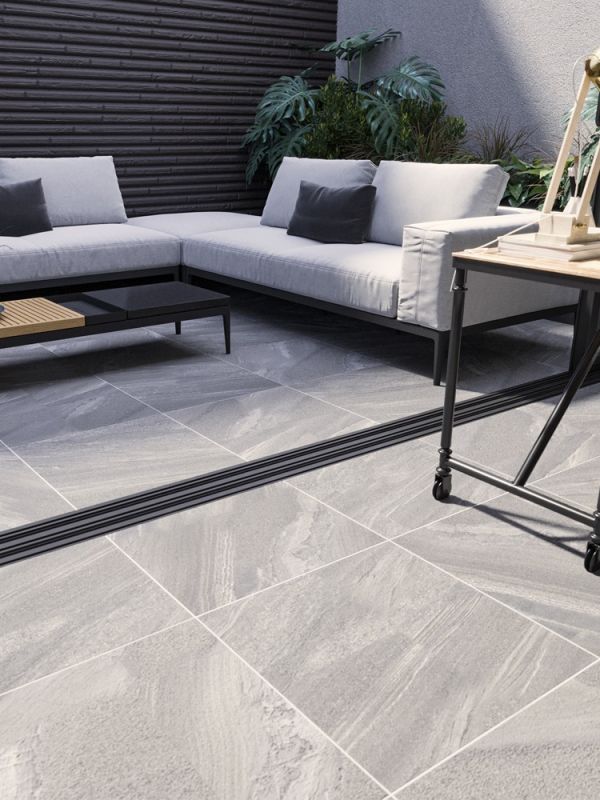 Esparada Grigio Porcelain Tile - 600x600x10mm