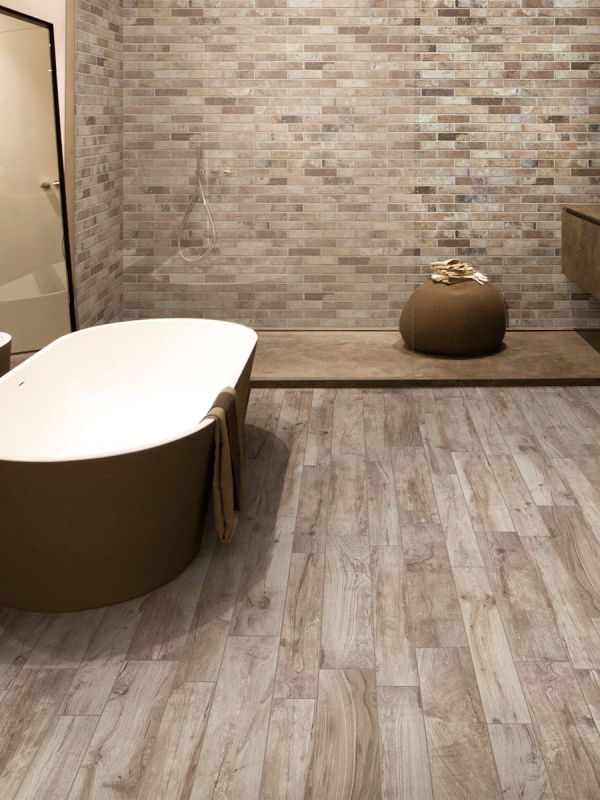 Living Marrone Italian Tile - 1000x205mm