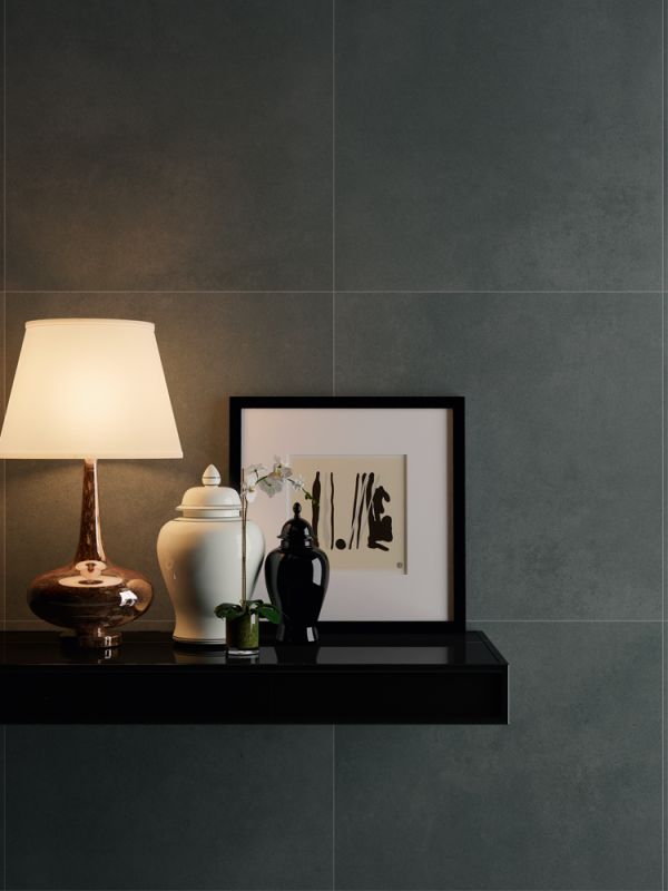 Luna Night Porcelain Tile- 594x594mm
