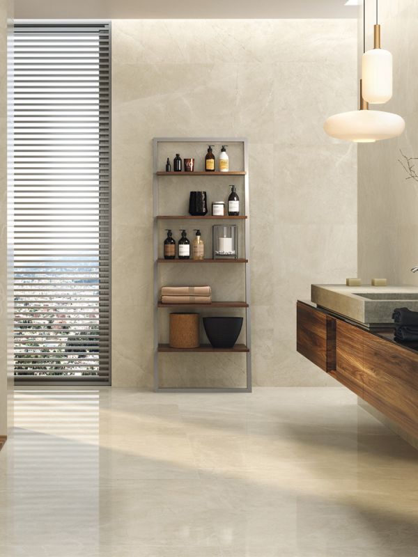 Marfil Ivory Polished Tile - 1200x600mm