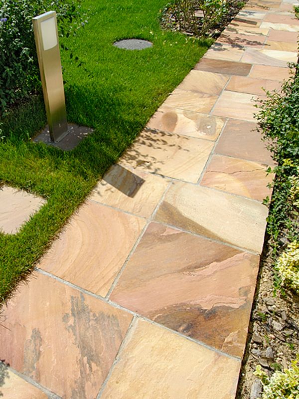 Modak Indian Sandstone Paving Slabs - Mix Size Patio Pack
