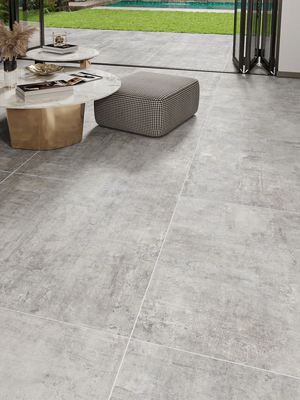 Murales Grey Italian Porcelain Tile - 800x800mm