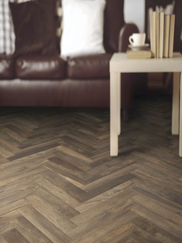 Living Noce Herringbone Tile - 450x75mm