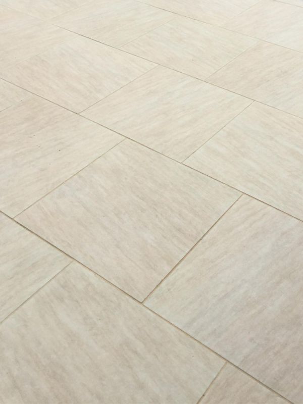 Quartz Beige Porcelain Tile - 600x600mm