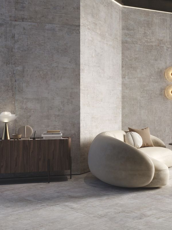 Murales Ice Lastre Porcelain Tiles - 1200x2800