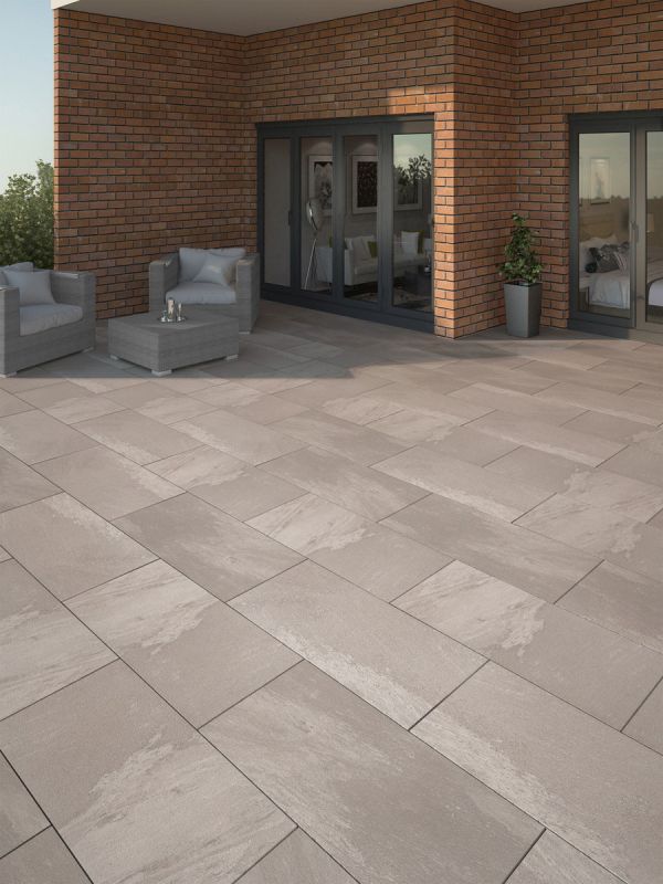 Beola Grigio Italian Tile - 1000x500x20mm
